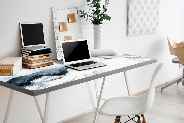 Full desk pad Winter abstraction
