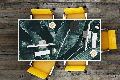 Full desk pad exotic leaves