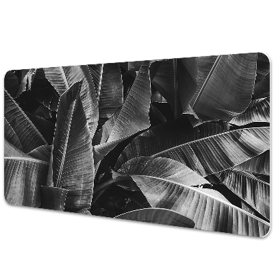 Large desk mat for children large leaves