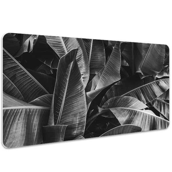 Large desk mat for children large leaves