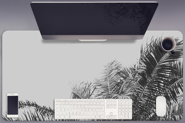 Desk mat Palm trees against the sky