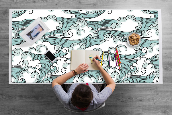 Full desk mat windy sky