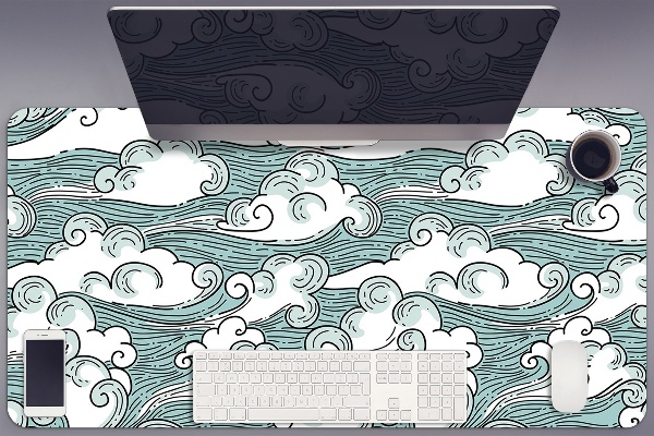 Full desk mat windy sky