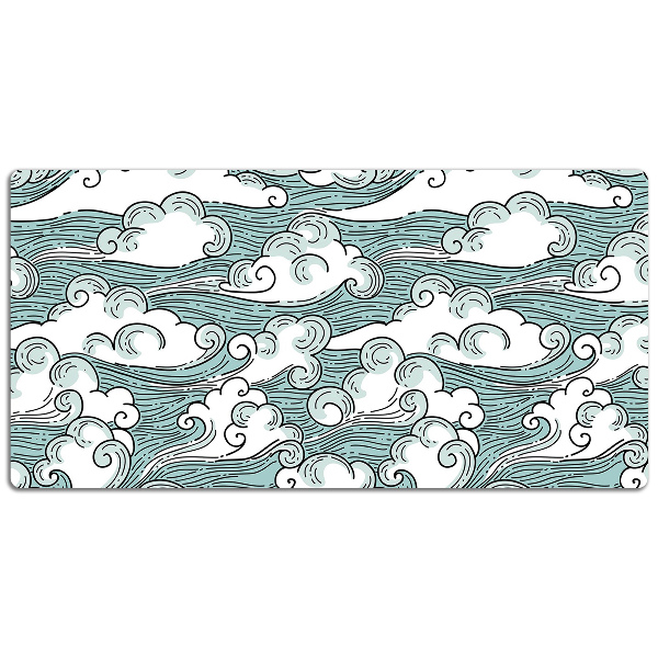 Full desk mat windy sky