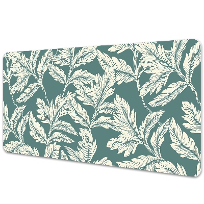 Full desk mat elegant leaf