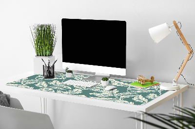 Full desk mat elegant leaf