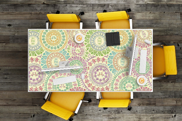 Desk pad Moroccan pattern