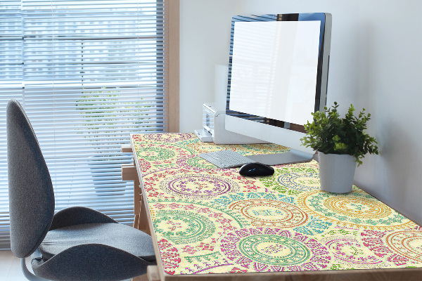 Desk pad Moroccan pattern