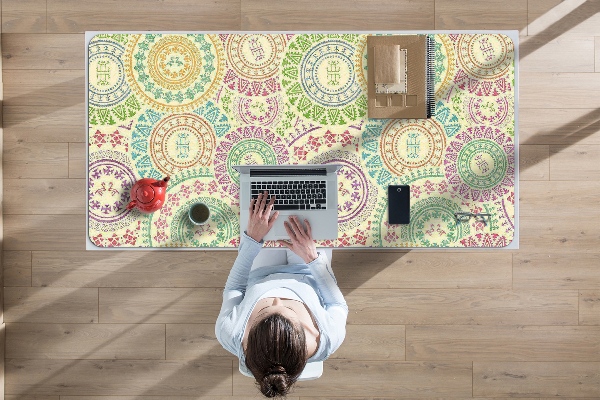 Desk pad Moroccan pattern