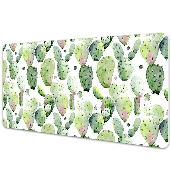 Desk mat tropical cacti