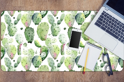 Desk mat tropical cacti