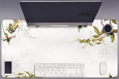 Full desk protector exotic flora