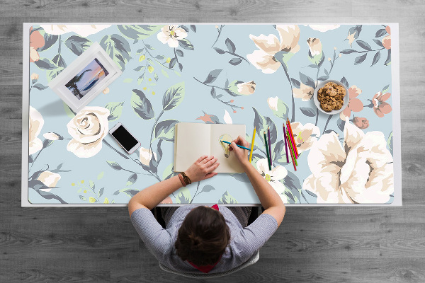 Desk mat Flowers vintage style