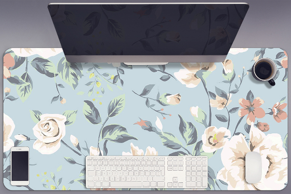 Desk mat Flowers vintage style