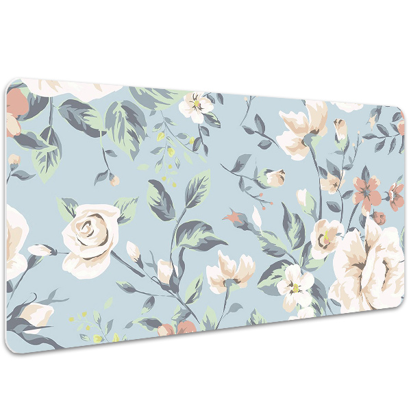 Desk mat Flowers vintage style