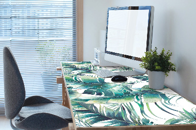 Full desk mat palm leaves