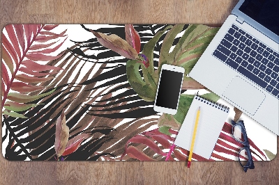 Large desk mat for children monstera