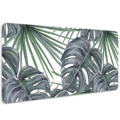 Desk mat exotic plants