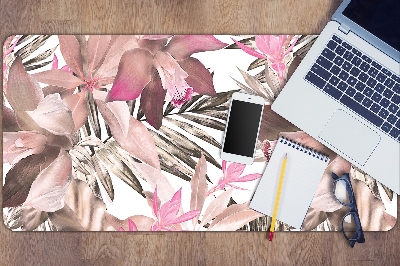 Full desk mat tropical roses