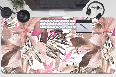 Full desk mat tropical roses