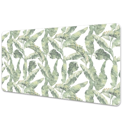 Desk pad banana leaves