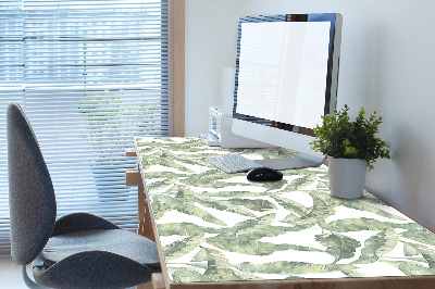 Desk pad banana leaves