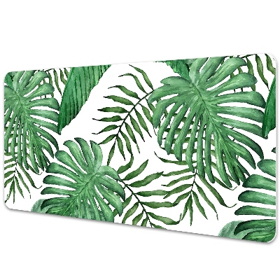 Large desk mat for children Palm leaves