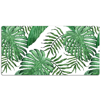 Large desk mat for children Palm leaves