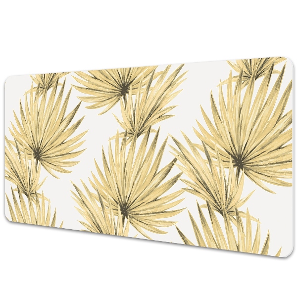 Full desk pad tropical leaves