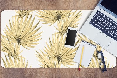 Full desk pad tropical leaves