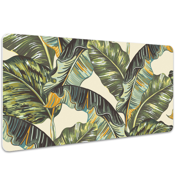 Full desk mat palm leaves