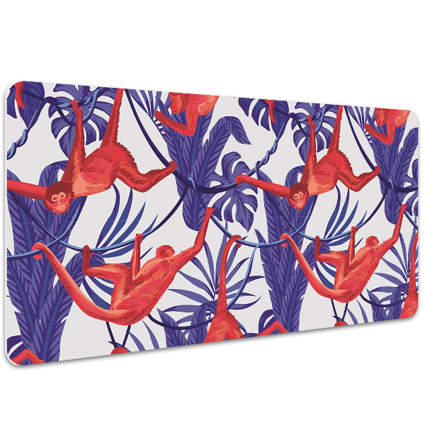 Full desk mat red monkey