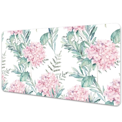 Desk mat Light pink flowers