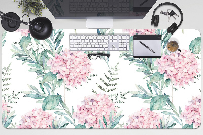 Desk mat Light pink flowers