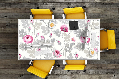 Full desk mat pastel Roses