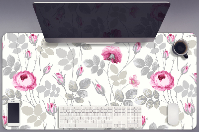 Full desk mat pastel Roses