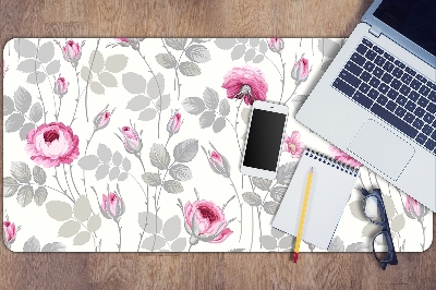 Full desk mat pastel Roses