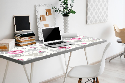 Full desk mat pastel Roses