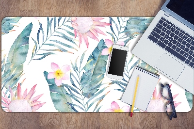 Desk mat Light pink flowers