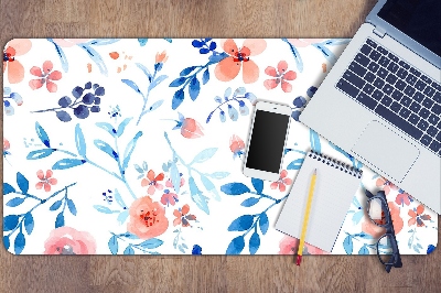 Full desk pad botanical art