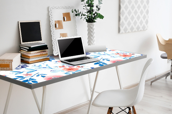 Full desk pad botanical art