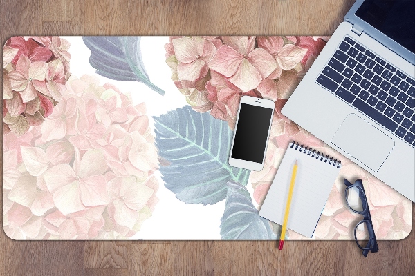 Full desk pad drawn flowerbed