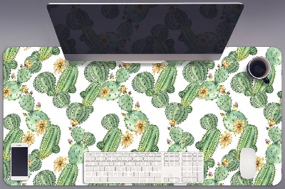 Desk mat Cactus with flowers