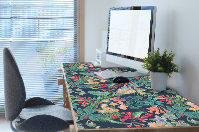 Full desk protector Tropical composition