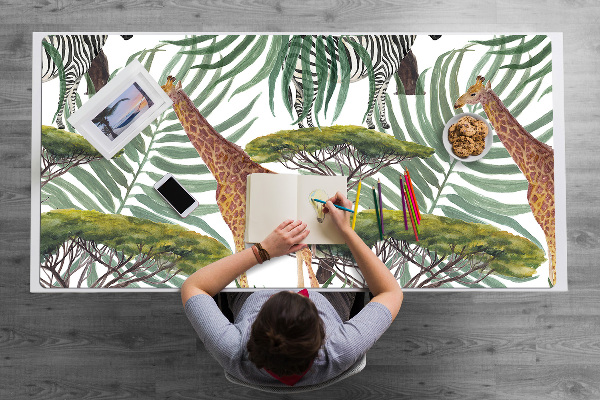 Full desk pad Animals savanna