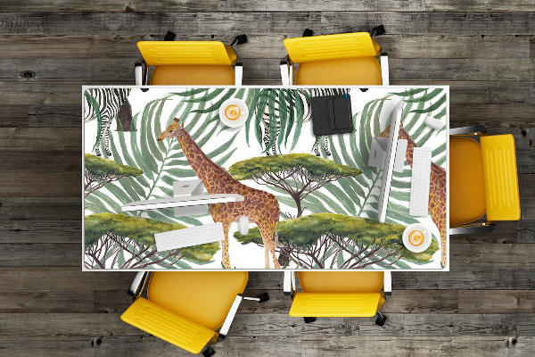 Full desk pad Animals savanna