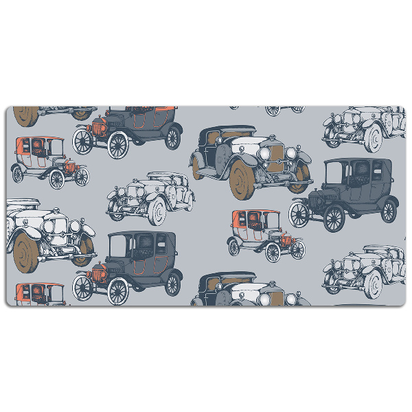 Desk mat classic cars