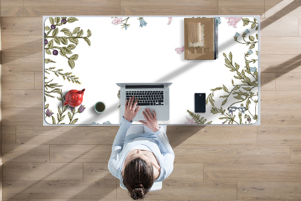 Desk pad Spring flowers