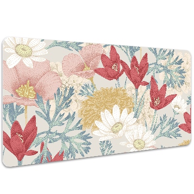 Desk pad Spring flowers