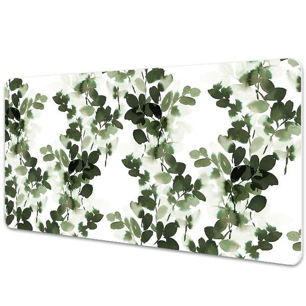 Full desk mat Green leaves